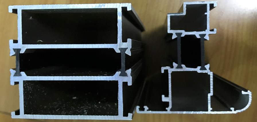 粉末喷涂断桥隔热型材（穿条式）