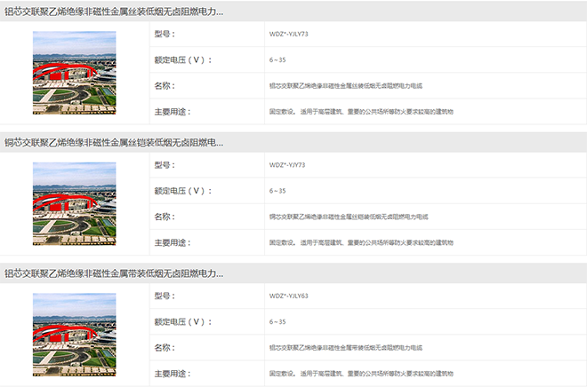 阻燃电缆